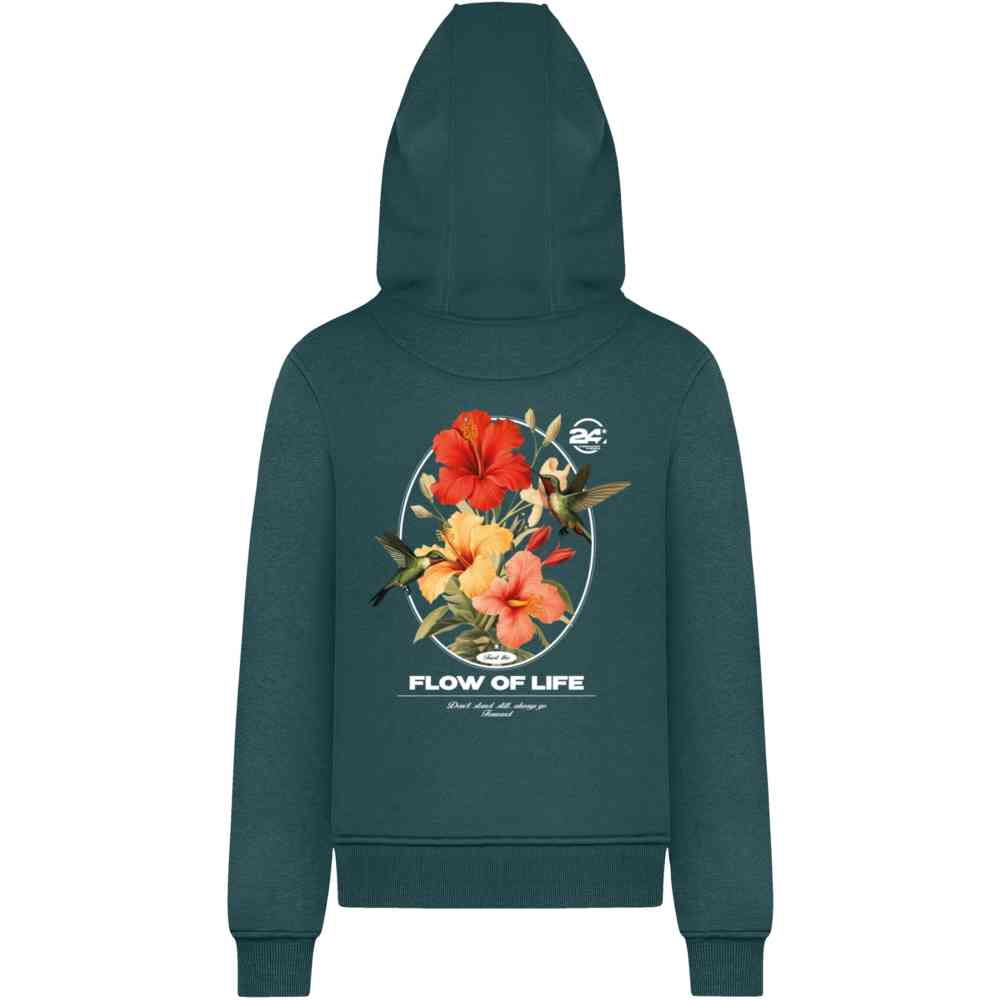 Mister Tee - Flow Of Live Hoodie - Dark green